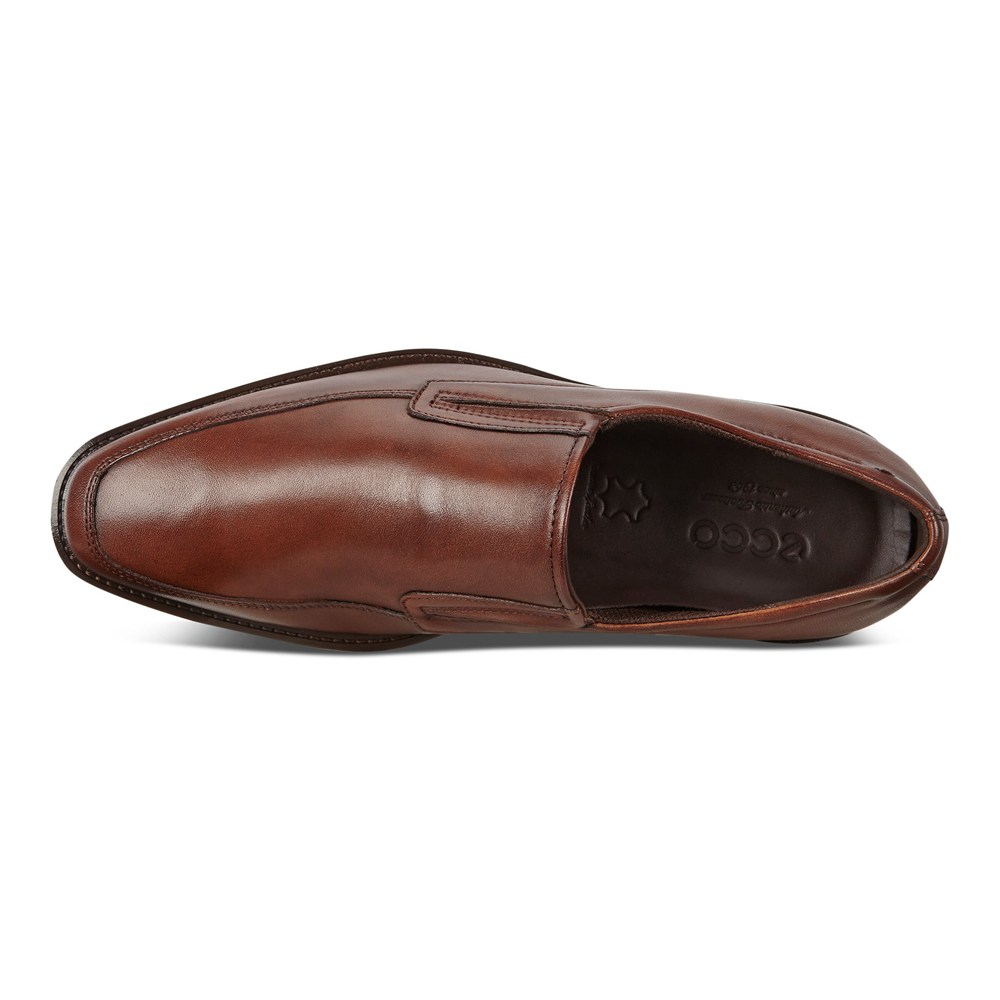 Slip On Hombre - ECCO Calcan - Marrom - USZ231875